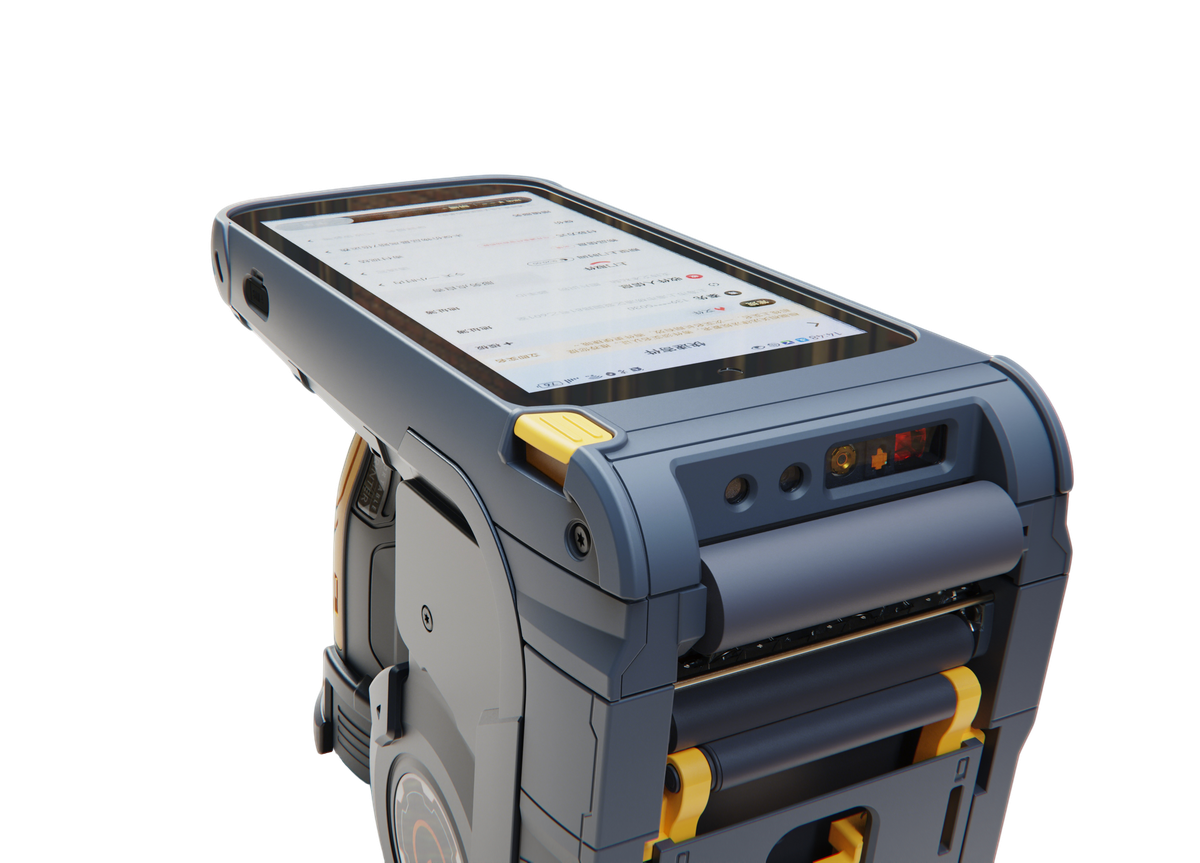 K388 Pro dispensing a label